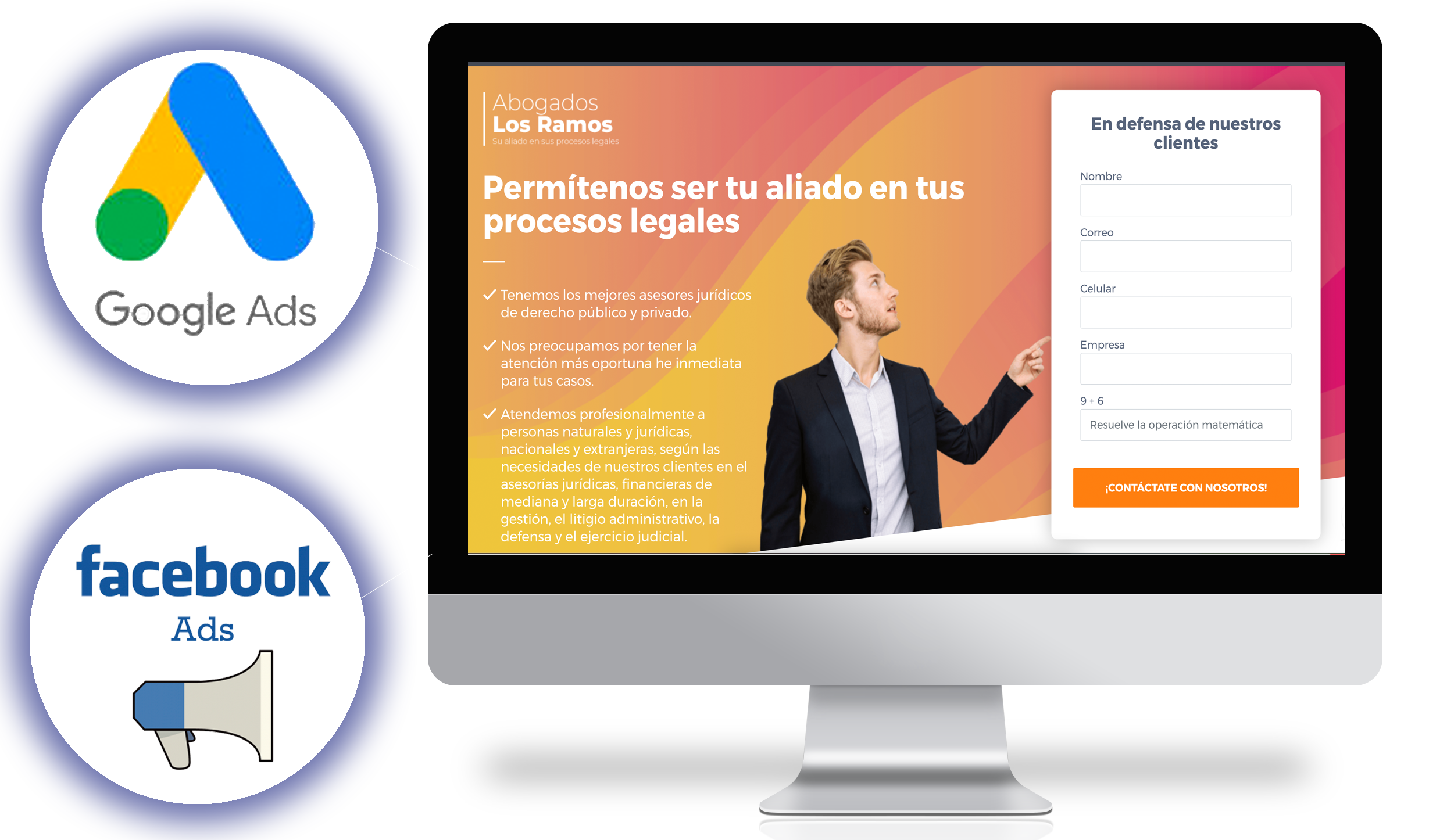 DataCRM screenshot: Atrae más clientes por internet y centraliza la información en un solo lugar