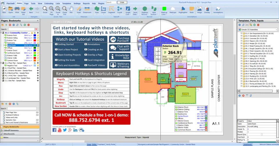 Painting Takeoff And Estimating Software Planswift PlanSwift Price,