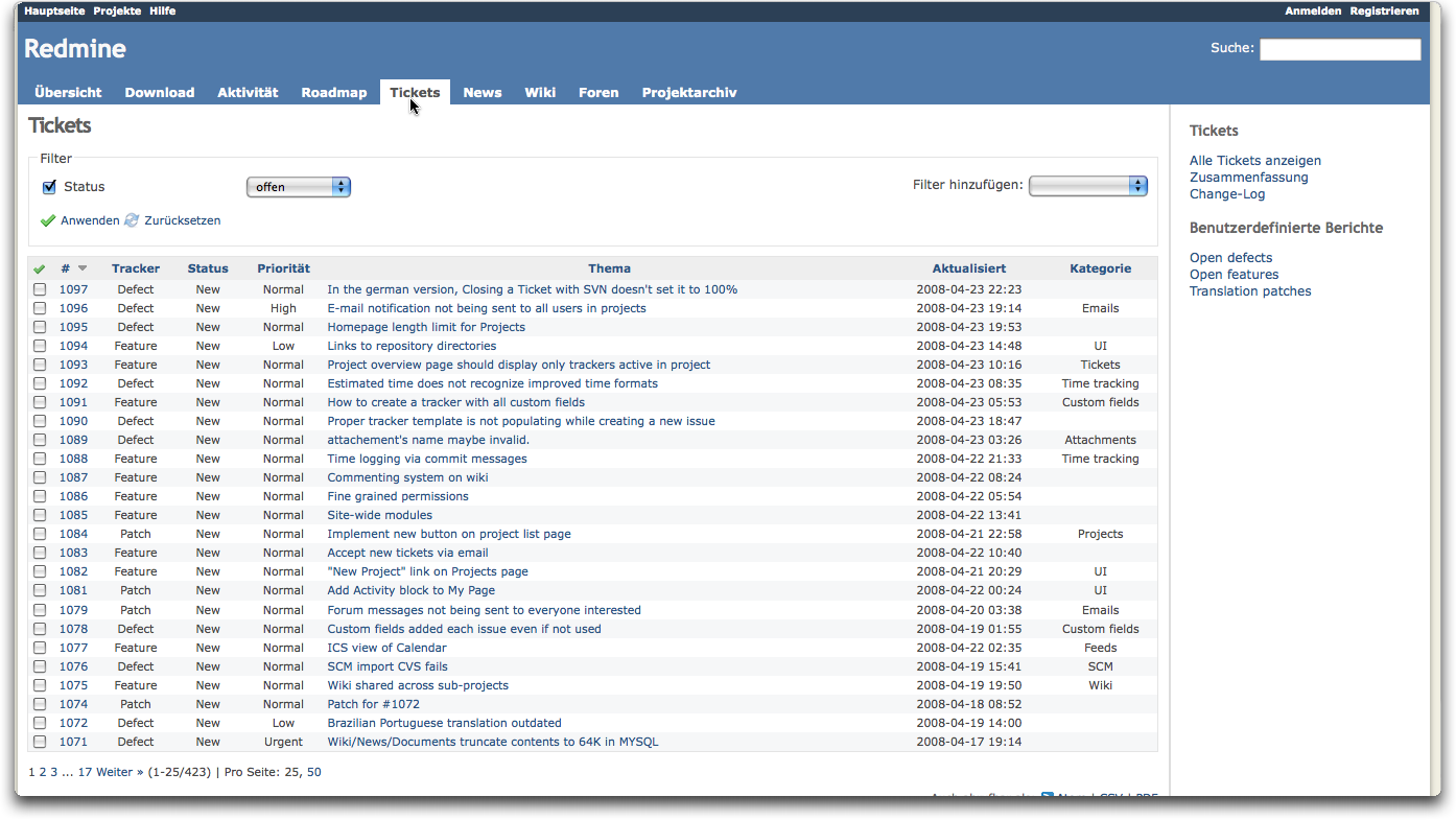 Redmine Pricing, Features, Reviews & Alternatives | GetApp