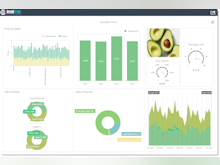 IntelliFront BI Software - Design & serve visually stunning, interactive, real-time reports and dashboards in the browser-based admin module using a wide array of visuals