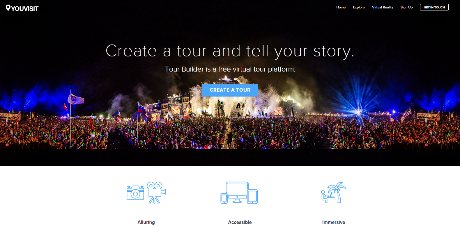 Enroll360 screenshot: YouVisit- Homepage