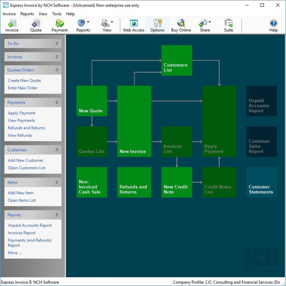 Express Invoicing Software - 1