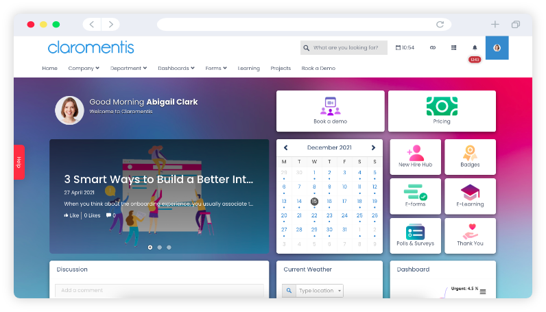 Claromentis Pricing, Cost & Reviews - Capterra UK 2025