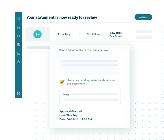 CaptivateIQ Software - Put an end to the tedious approval cycle each time you process a payout and save hours each month. With our Approvals workflow, reps and managers can ensure every payout is correct before it’s distributed so that everybody wins.
