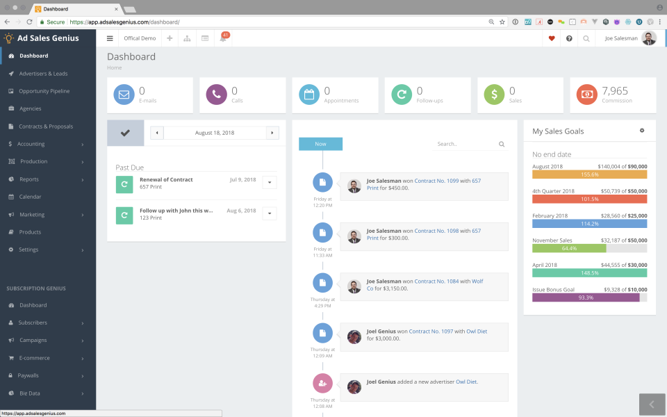 Ad Sales Genius Software - 1 - miniatura