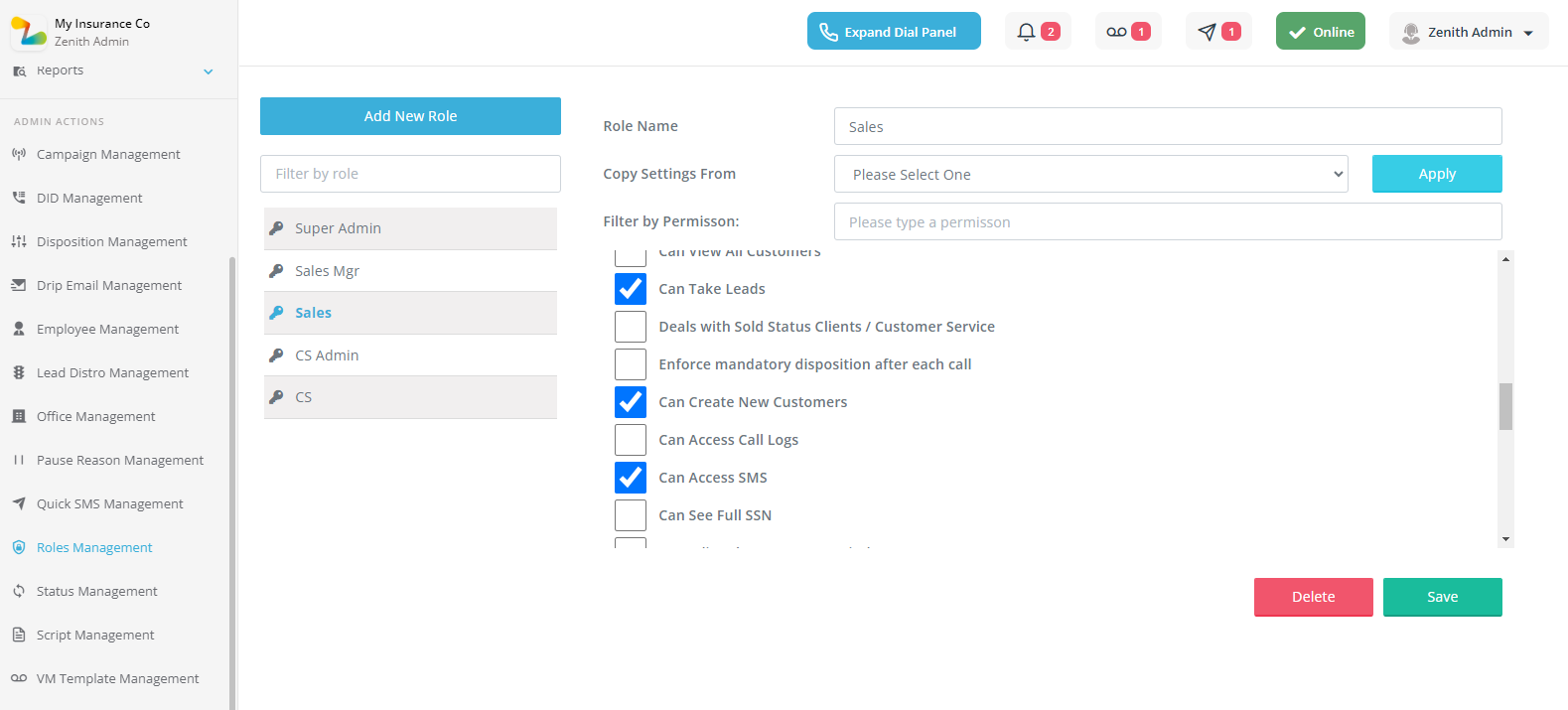 Zenith CRM Software - 8