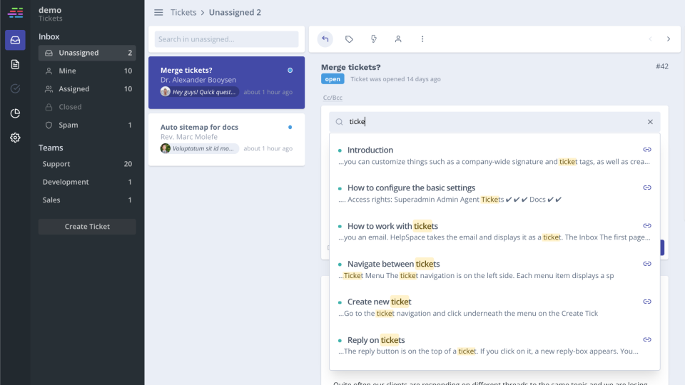 HelpSpace Software - 1