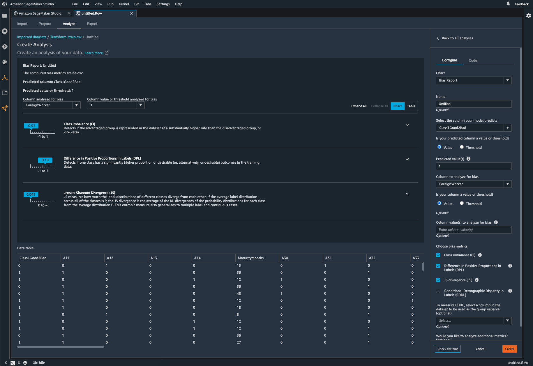 Amazon SageMaker Software - SageMaker Clarity