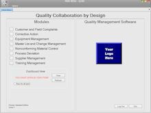 QCBD Software - QCBD: Main Menu Access