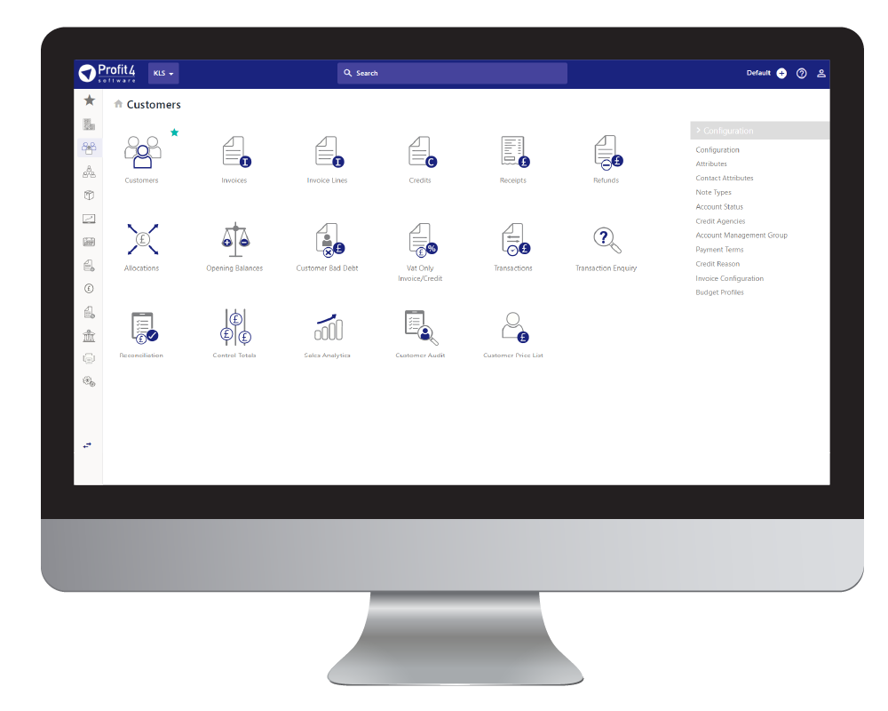 OGL Software screenshot: Profit4 CRM