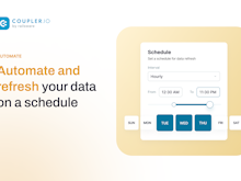 Coupler.io Software - Automate and refresh your data on a schedule