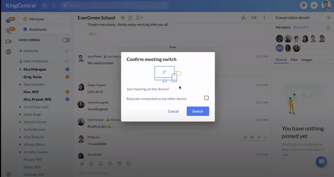 RingCentral Video Logiciel - 4