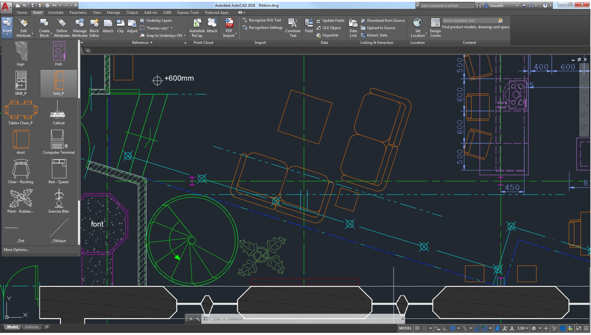 AutoCAD Software - Access favorite tools easily with the AutoCAD ribbon