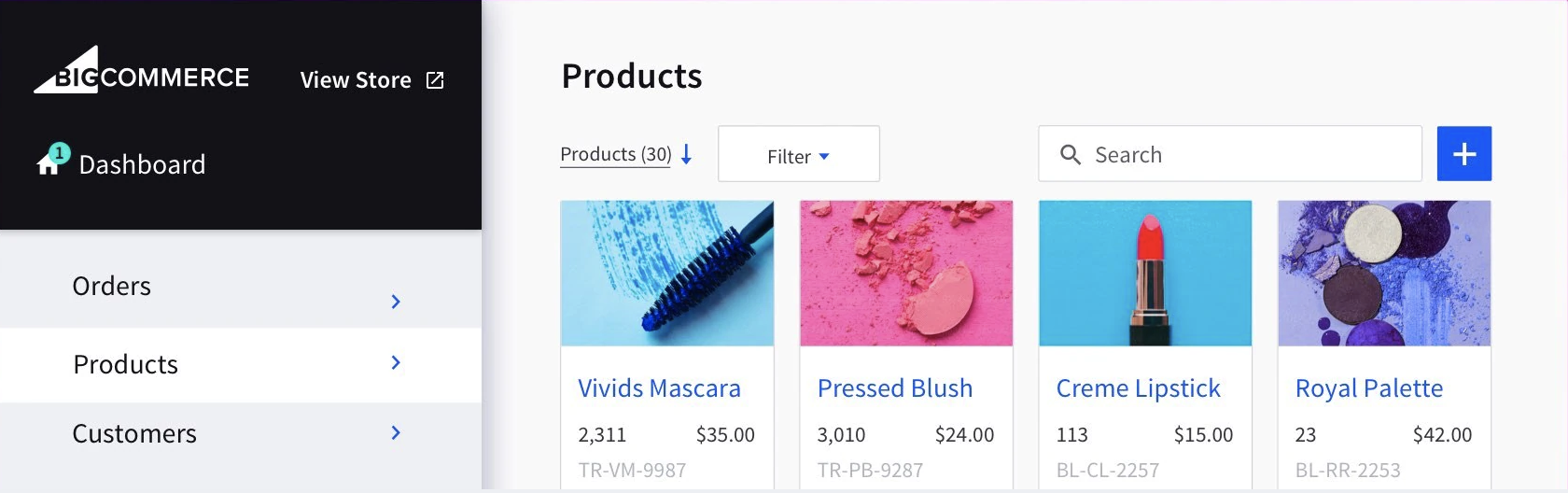 BigCommerce - products