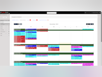 LandlordTracks Software - Monthly calendars with interactive workflows to easily and quickly manage activities.