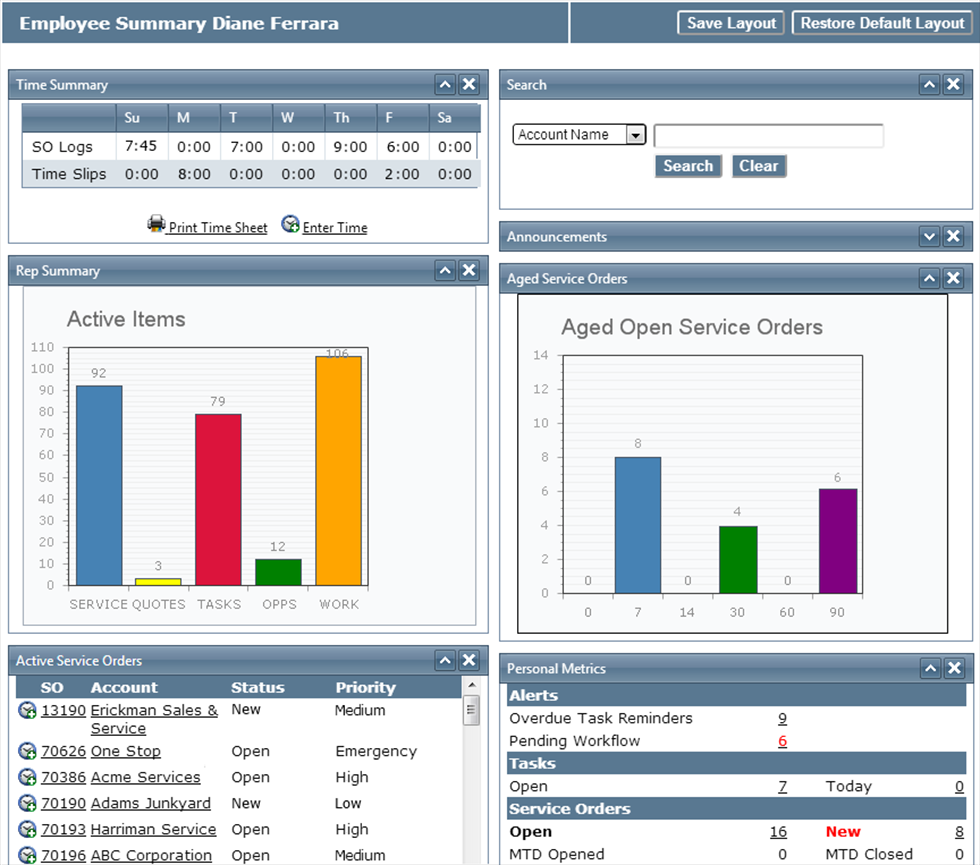 Tigerpaw Software Software - Employee Web Portal TigerPaw