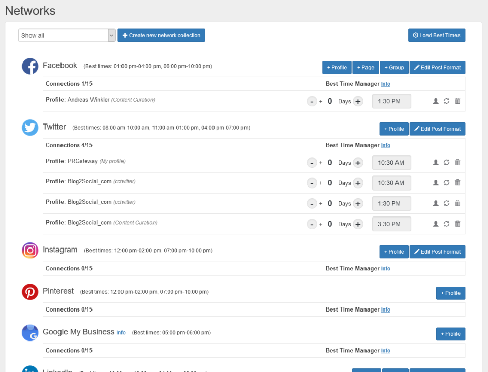 Blog2Social Software - 3