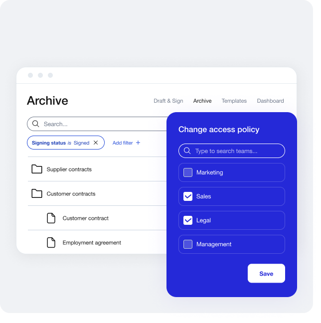 Precisely Software - Easily find all your contracts in the AI-assisted archive. Unlimited and secure storage for all of your contracts, with folder-level access control. Export easily with filters and metadata. Get automatic reminders for important contract milestones.