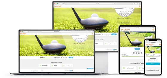 GolfRegistrations screenshot: Mobile-responsive golf tournament websites