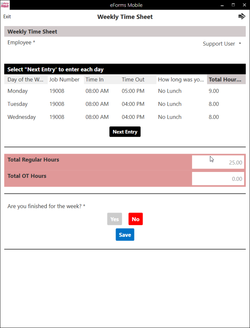 eForms Mobile Software - 4