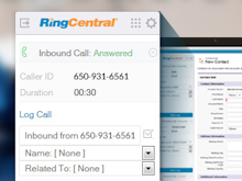 RingCentral Contact Center Software - Seamless integration between RingCentral and Salesforce CRM