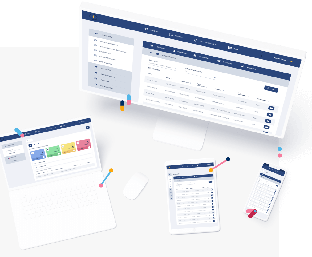 Lightning Step’s All-in-One Enterprise Software empowers your clinical, medical, and administrative staff to do even more without compromising the care that your clients deserve.