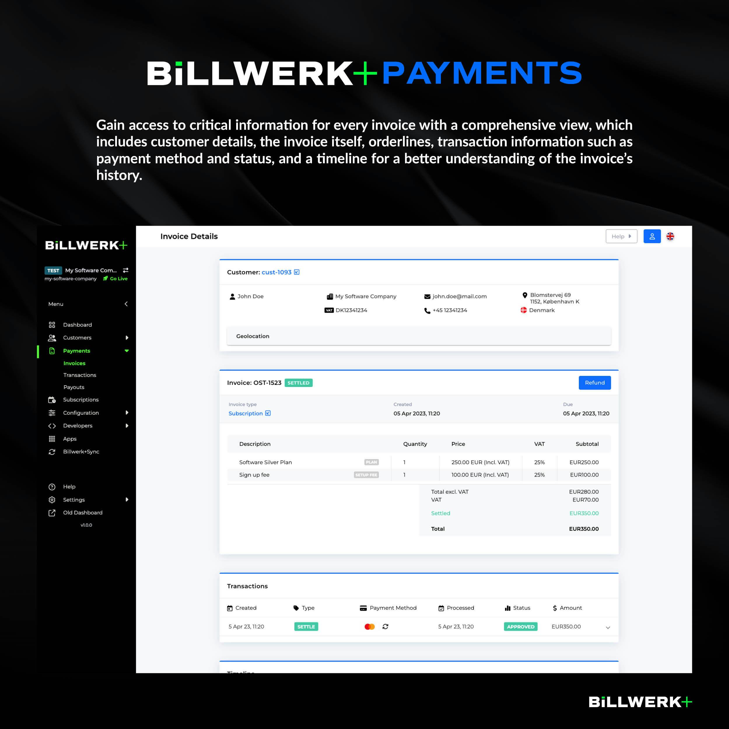 Billwerk+ Software - 1