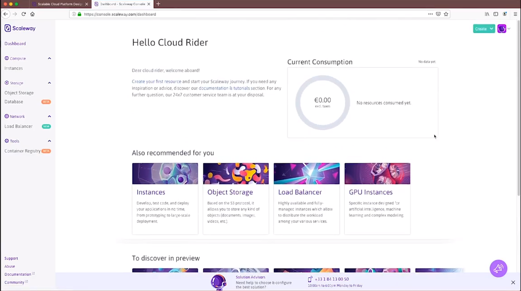 Scaleway Software - 3