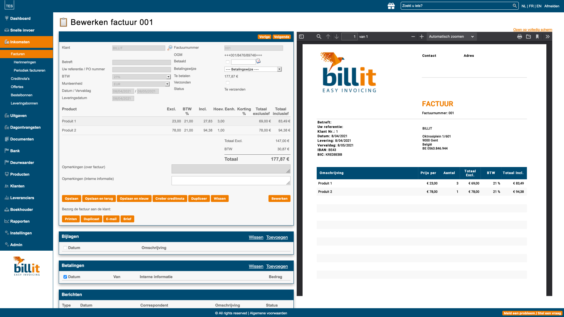 Billit Software - 1