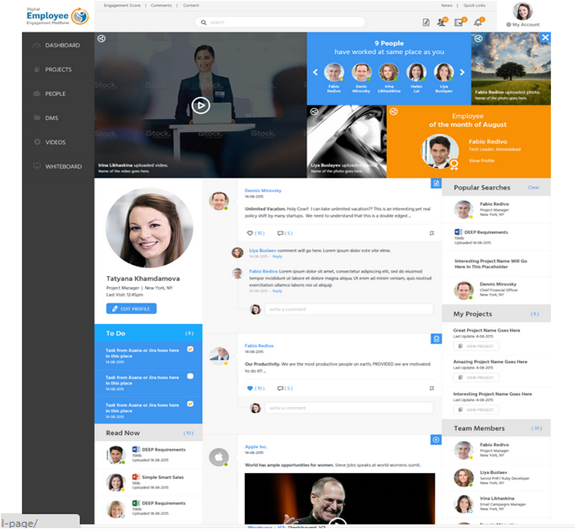 DEEP employee profile