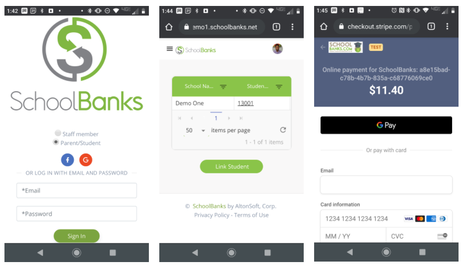 SchoolBanks.Com Software - 3