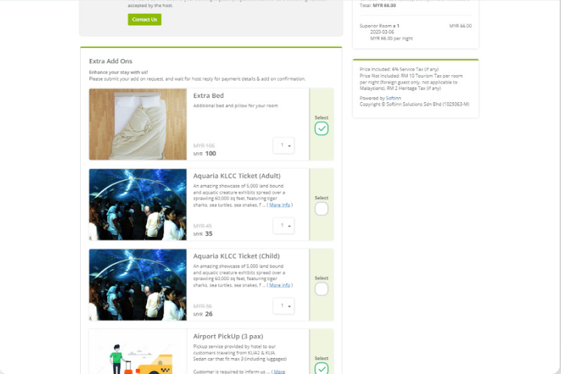 Softinn Hotel Booking Engine