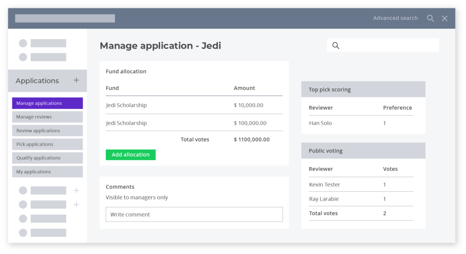 Good Grants Software - Good Grants manage fund applications