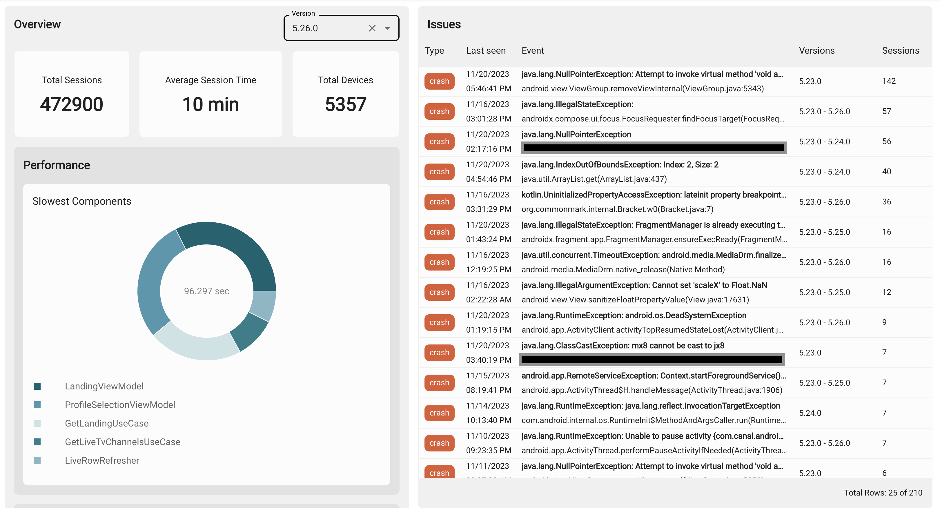 Cloud-Inject screenshot: Cloud-Inject dashboard