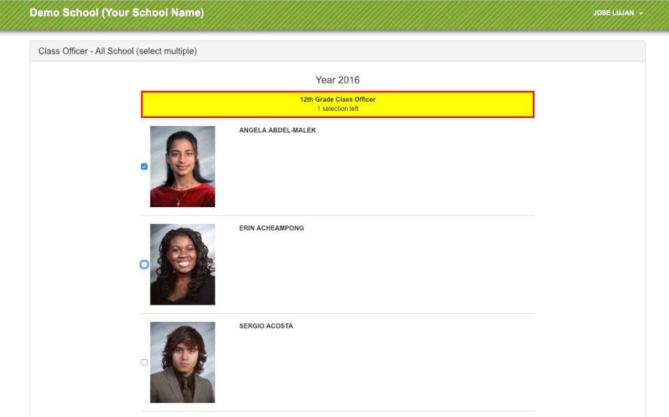 Voting 4 Schools Software - 2