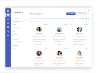 Worksuite Software - Talent Pool Dashboard