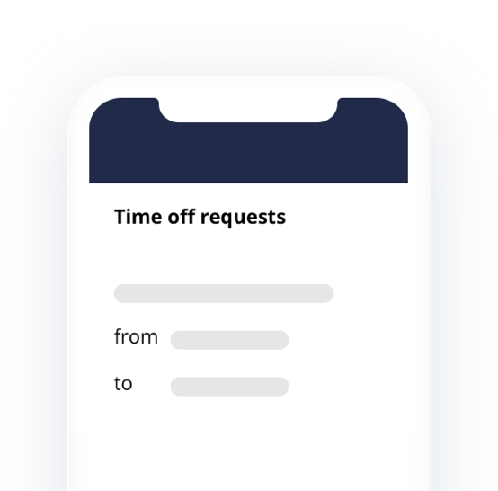 Combo Software - Manage time off requests