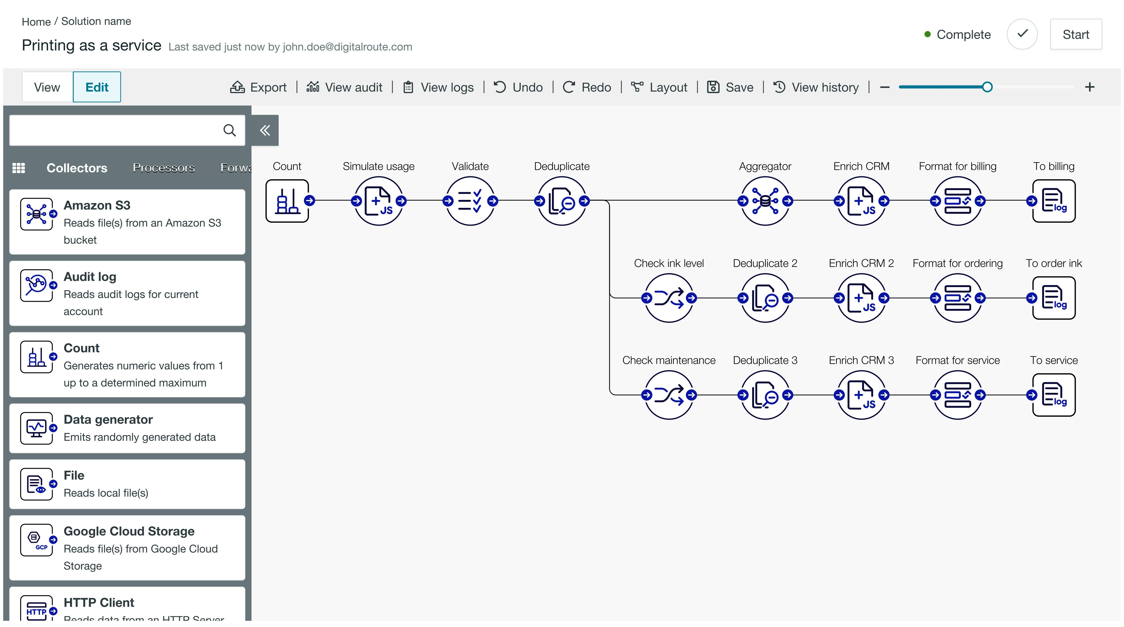 DigitalRoute Logiciel - 3