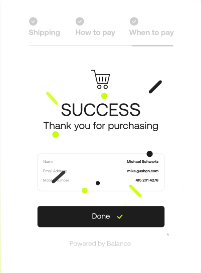 Balance Software - Merchants get paid instantly