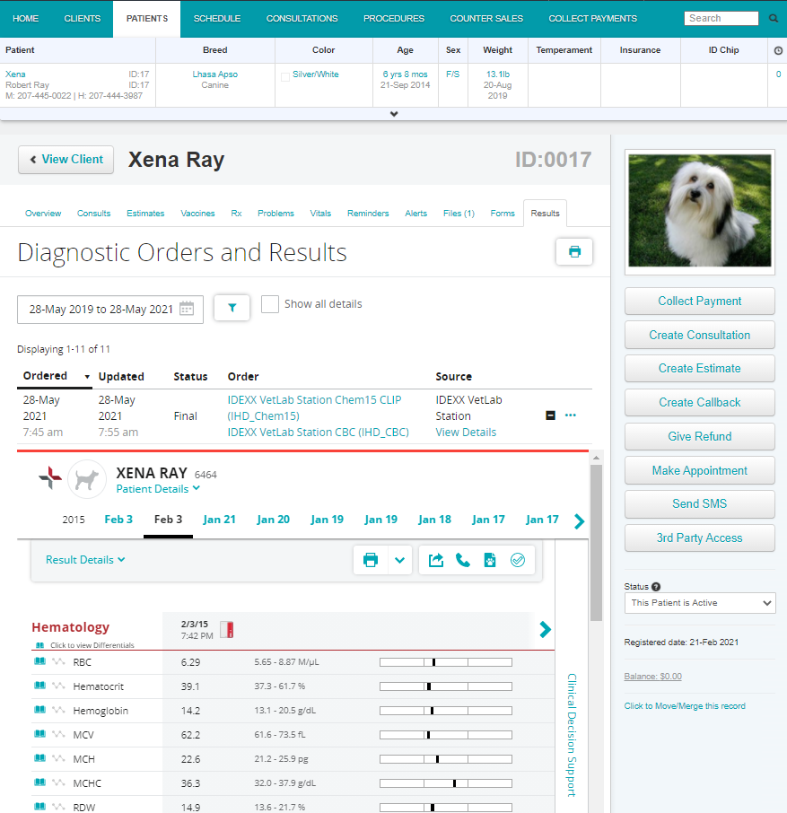 IDEXX Neo Software - 3