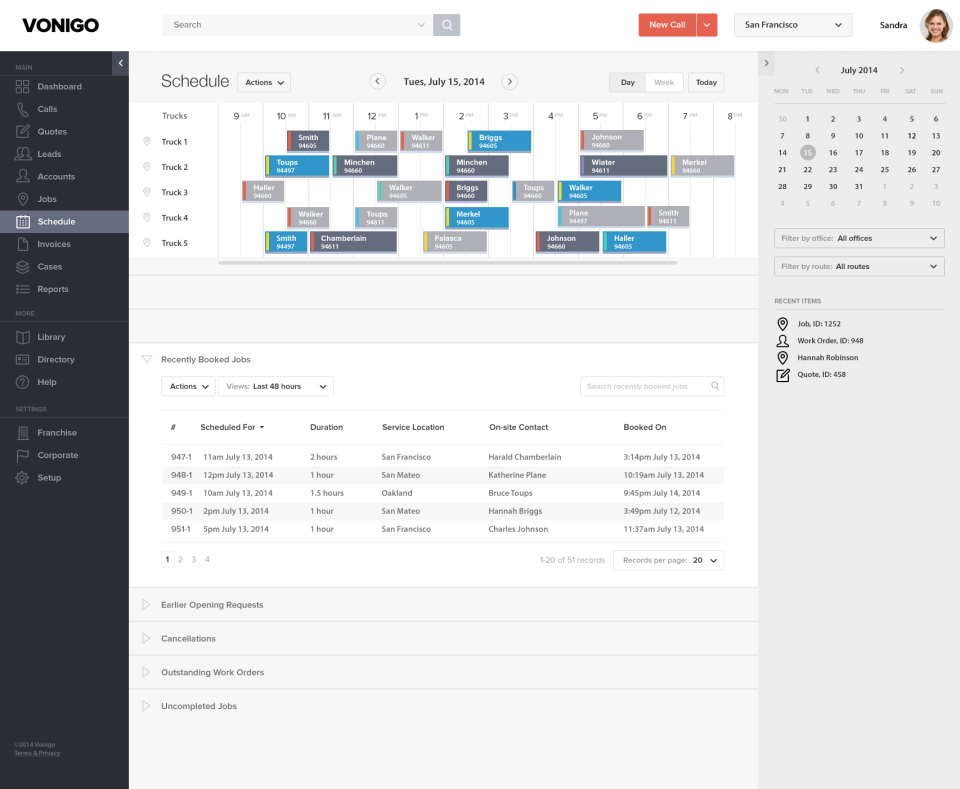 Vonigo Software - Vonigo offers tools for scheduling teams efficiently