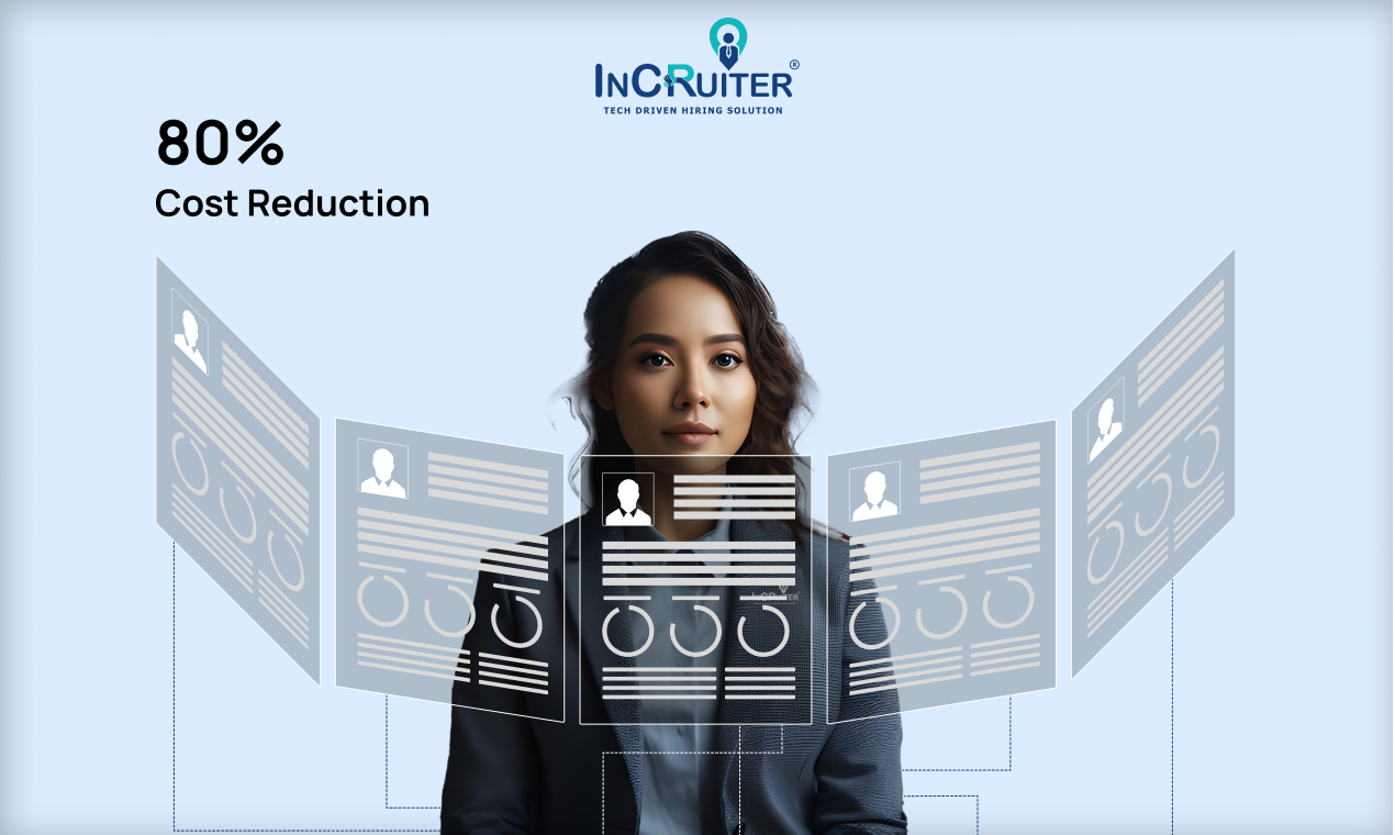 InCruiter screenshot: AI Interviews will reduce your hiring cost up to 80%