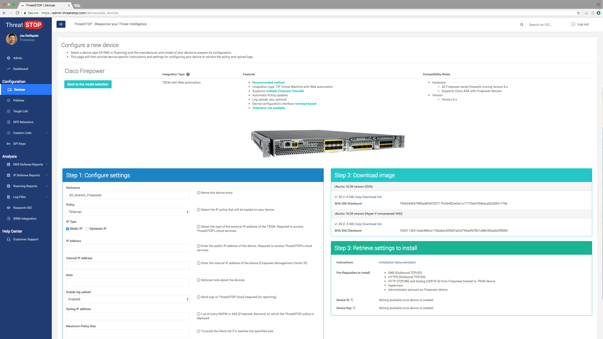 DNS Defense is a SaaS service that works with DNS or DDI/IPAM devices you have. No new hardware, no network changes, no privacy issues.-thumb