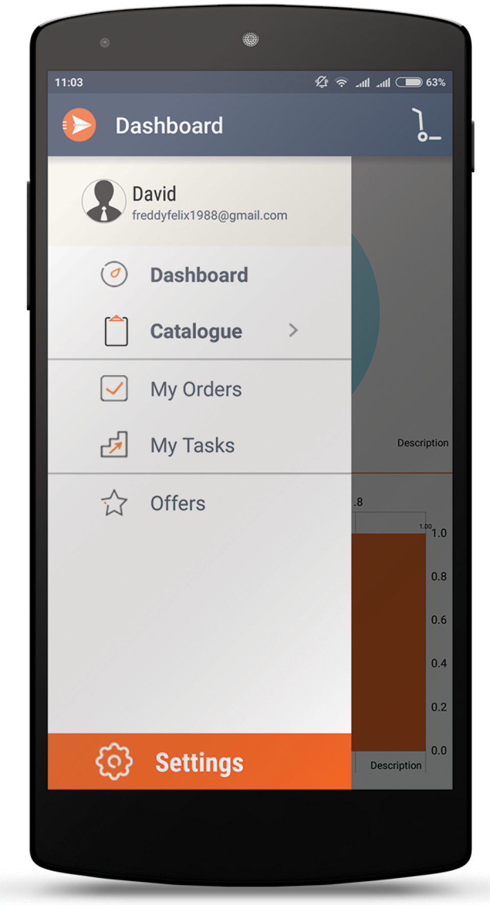rapidor screenshot: Access catalog