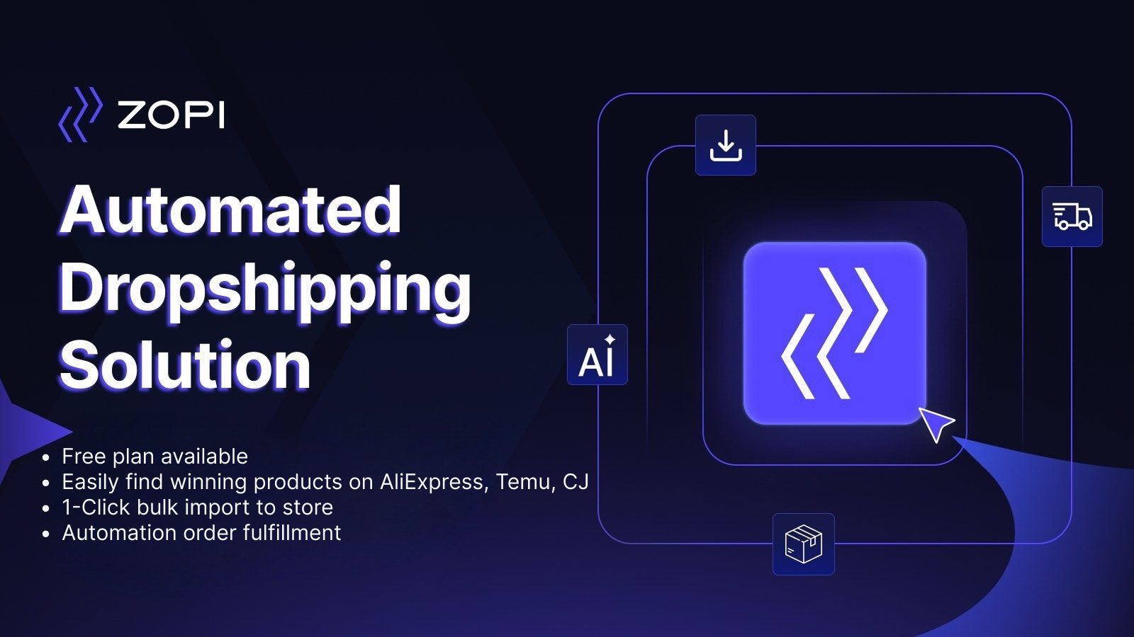 Zopi screenshot: Automated Dropshipping Solution