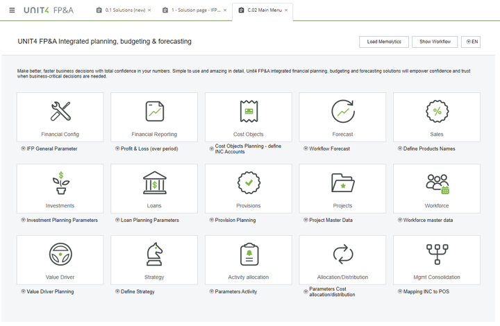 Unit4 Financial Planning & Analysis Software - Unit4 FP&A Integrated Planning, Budgeting, and Forecasting