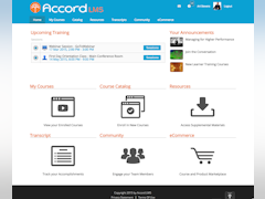 Accord LMS Software - Accord LMS Learner - Home - thumbnail