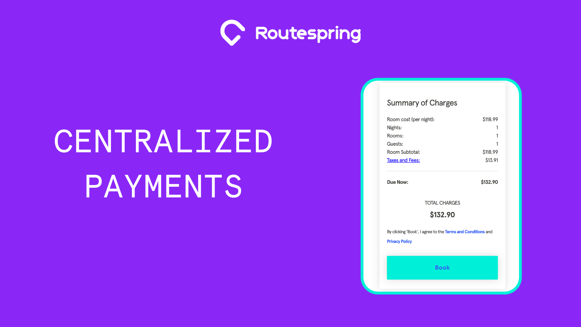 Centralize all your travel spend using Routespring