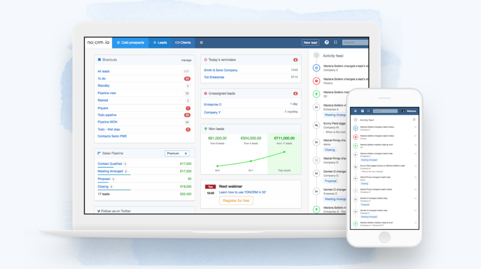 noCRM.io Software - 5