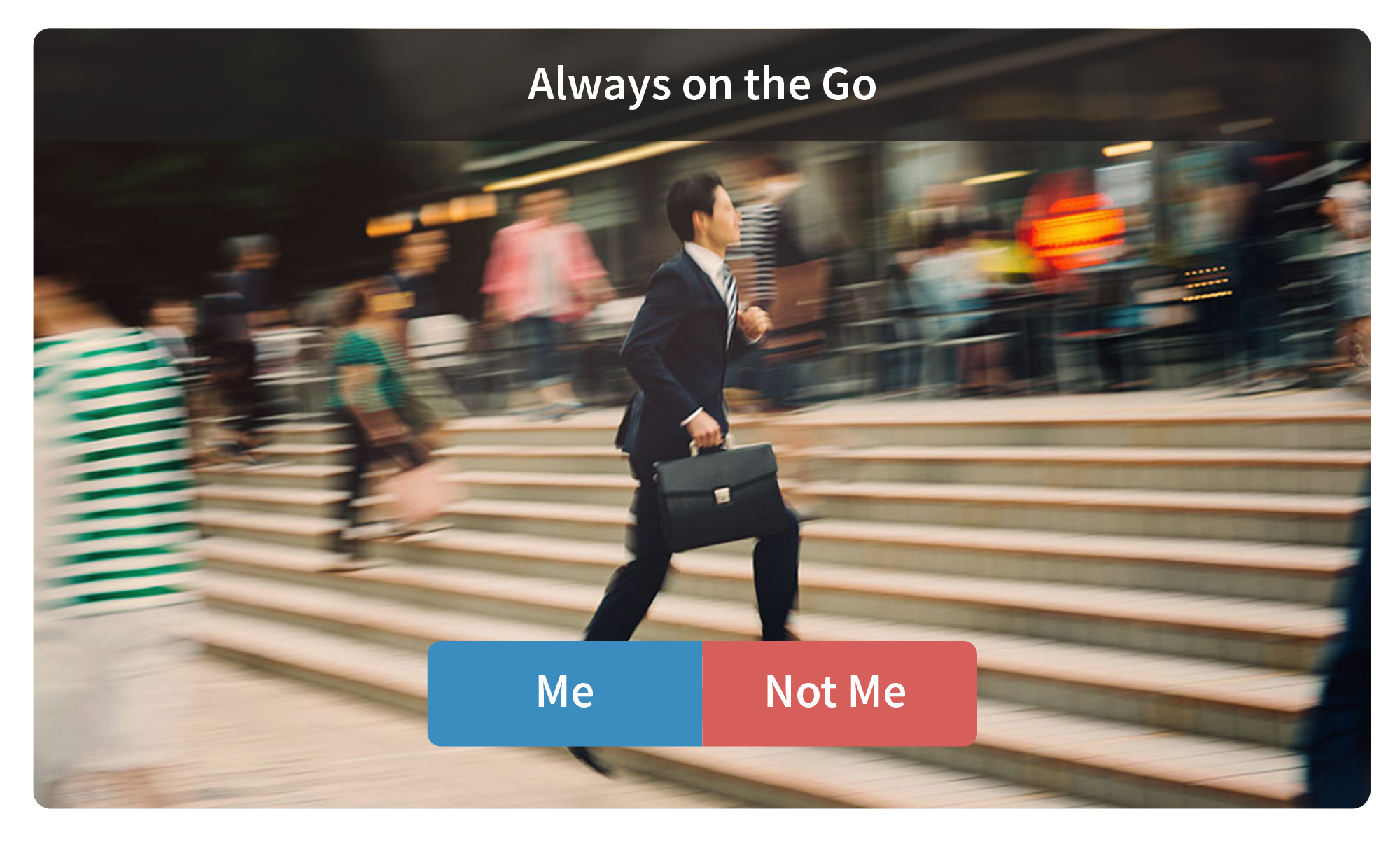 Traitify screenshot: Mobile-first, visual format for the modern attention span